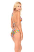 Luli Fama Boho Chic Strings To Braid Halter Top